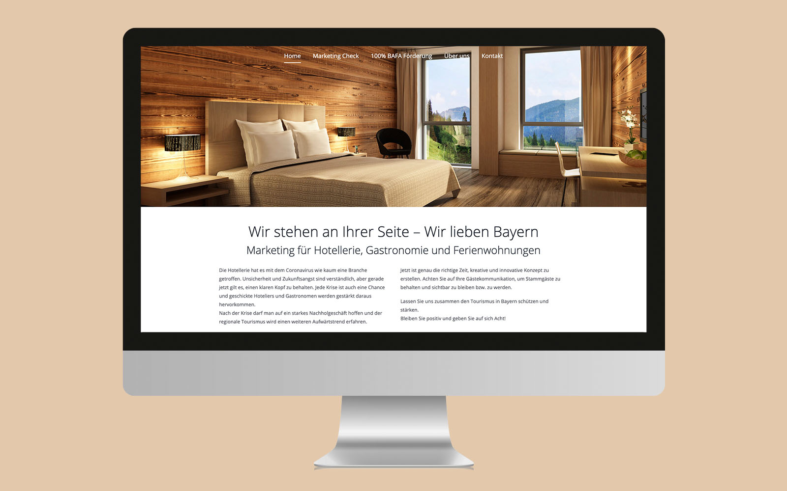 Businessoft Referenz Hotel Marketing Bayern Desktop