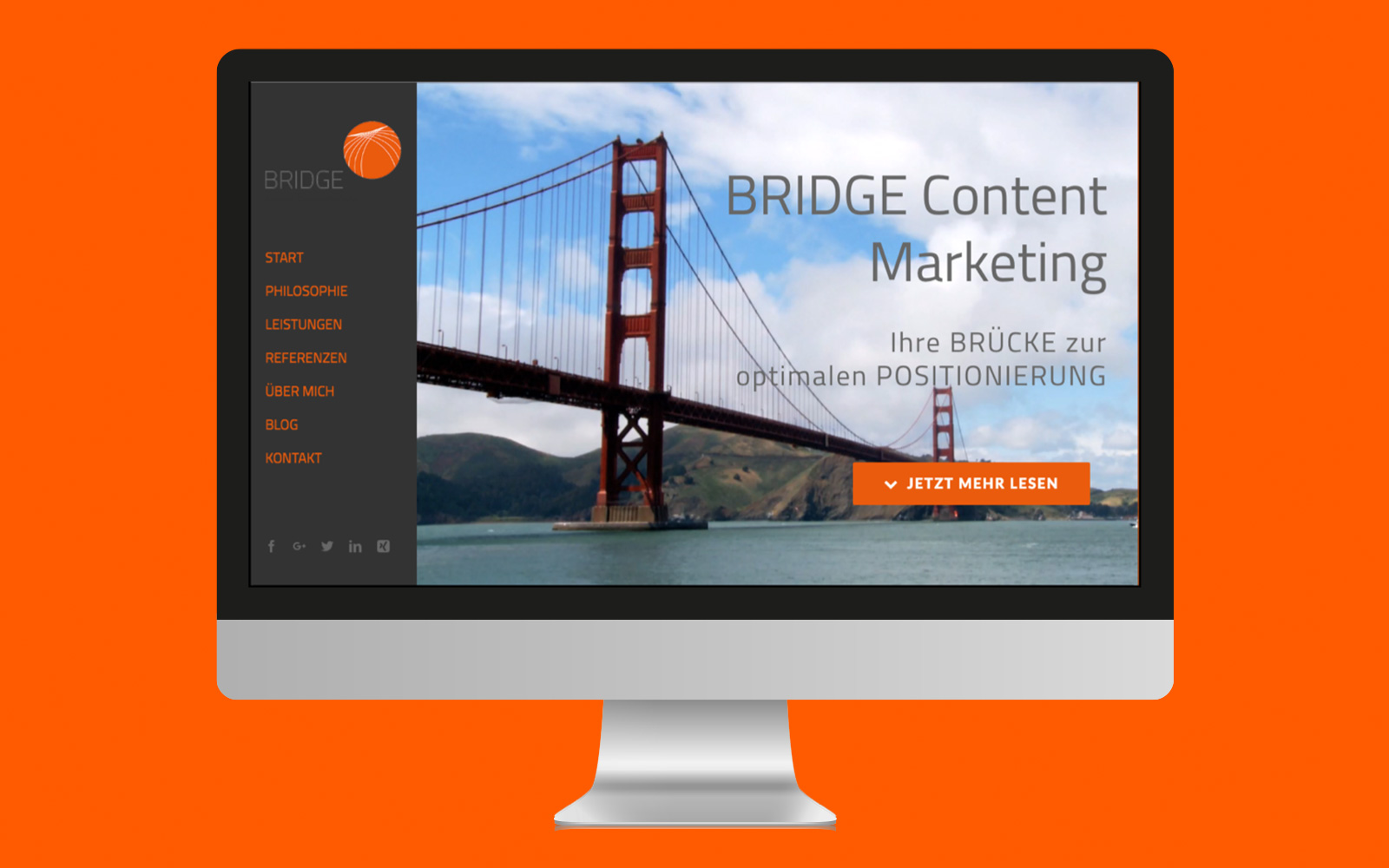 Businessoft Referenz Bridge Content Marketing Desktop