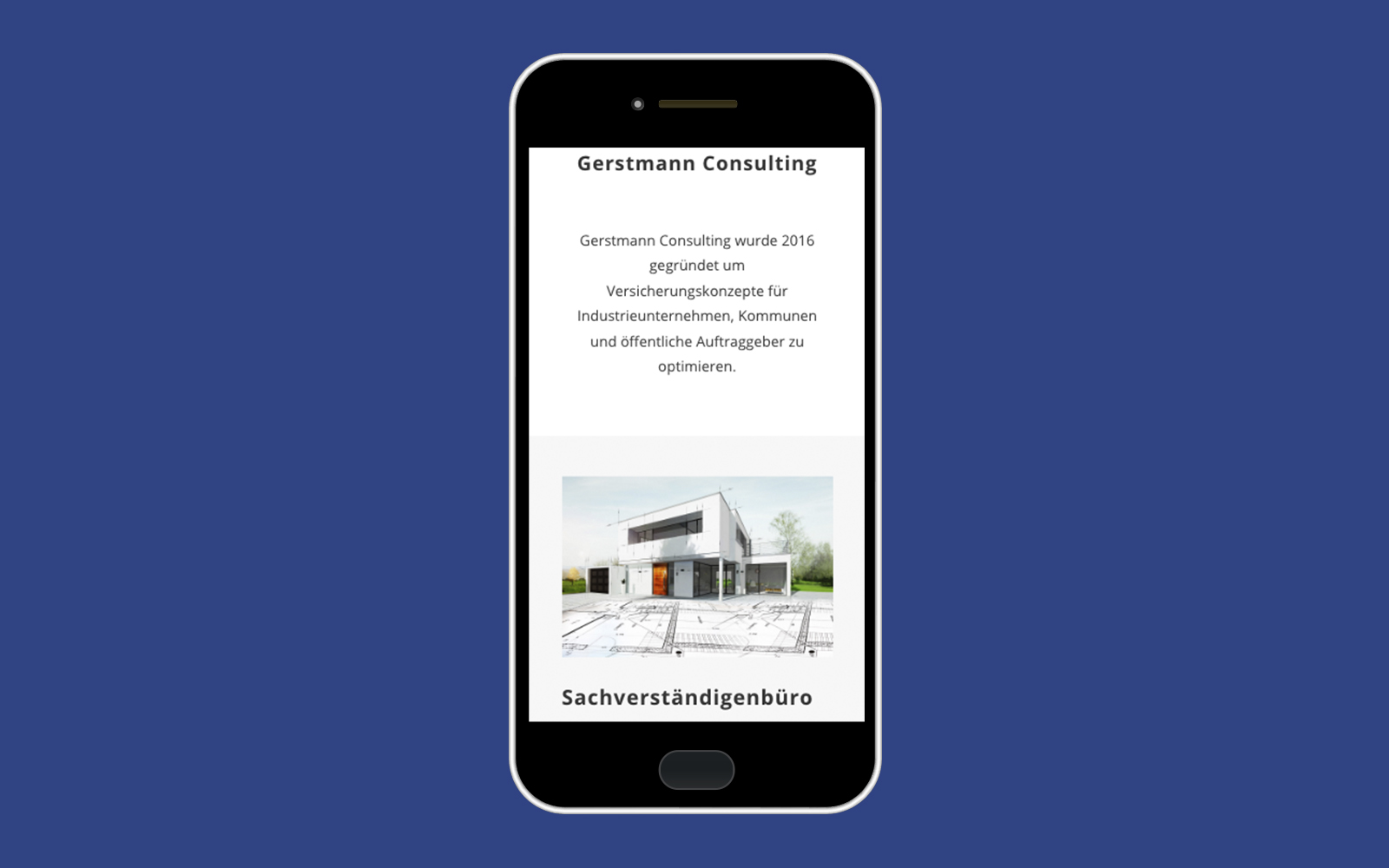 Businessoft Referenz Gerstmann Consulting Smartphone