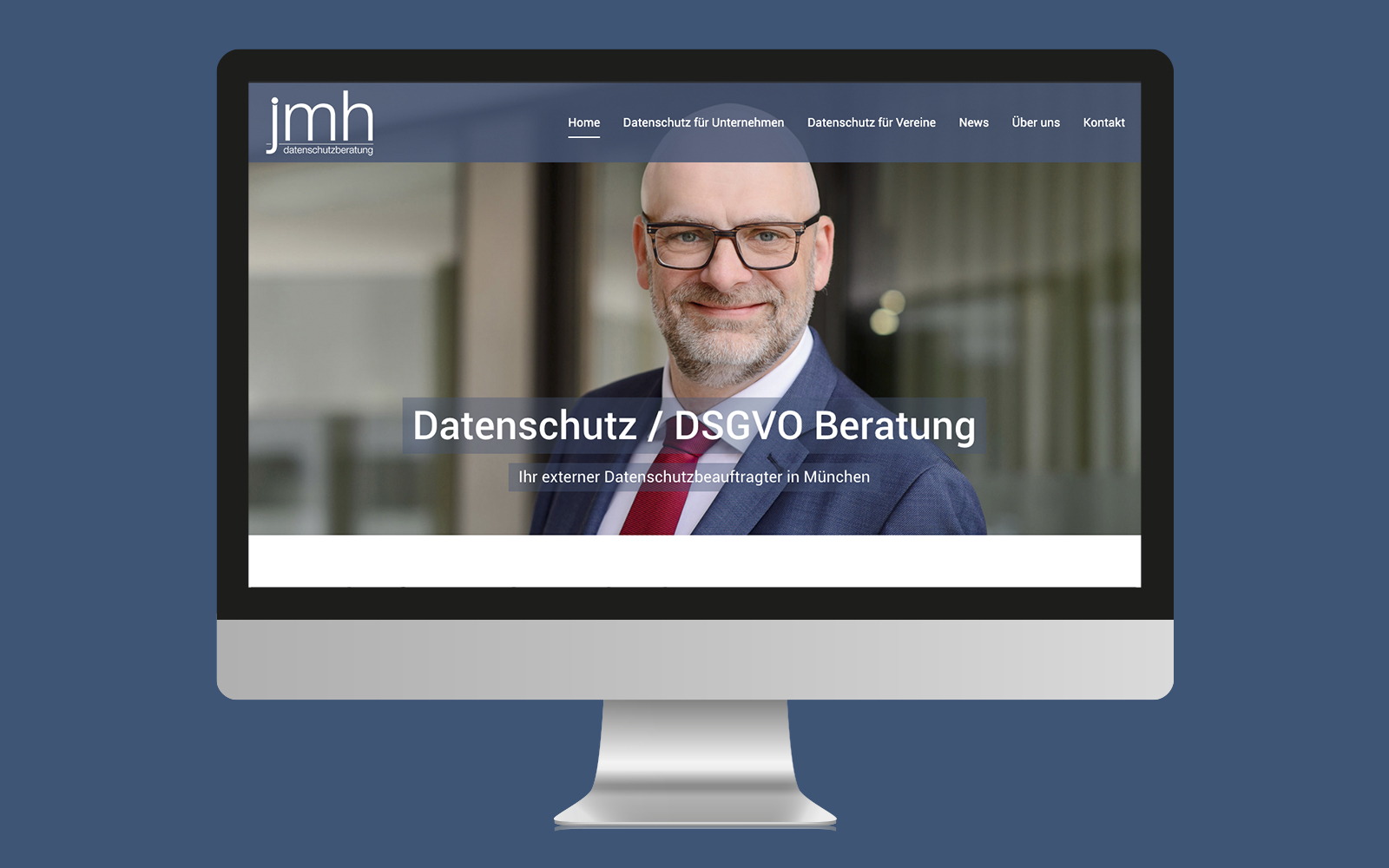 Businessoft Referenz jmh Datenschutz Desktop