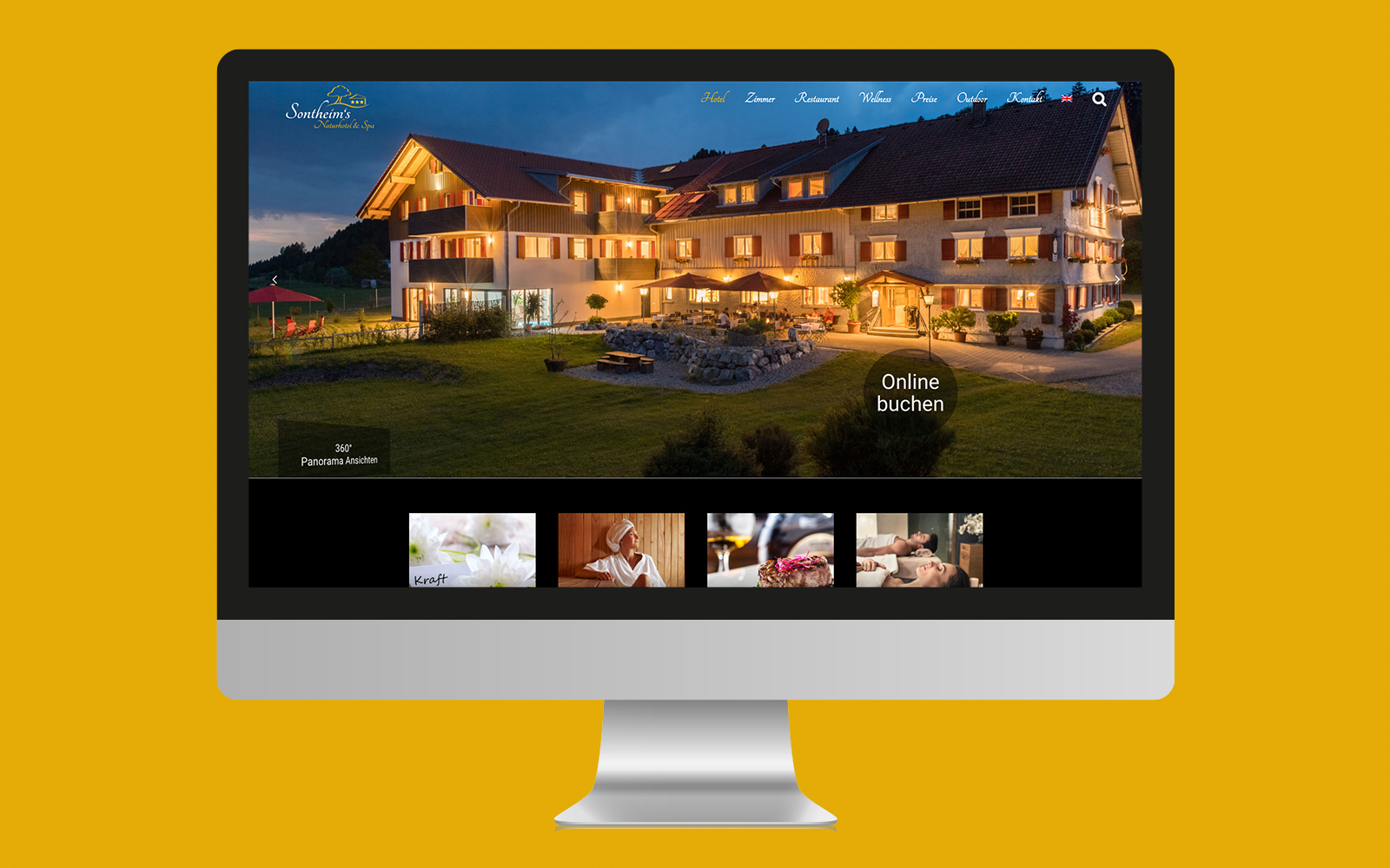 Businessoft Referenz Sontheims Naturhotel Desktop
